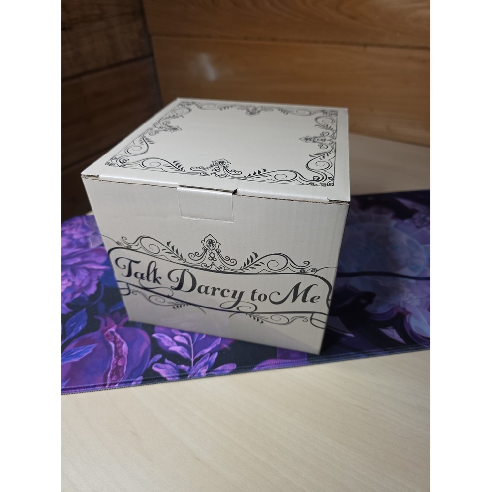 LitJoy Crate Mug OS White New Pride & Prejudice Talk Darcy to Me Bookish Gift